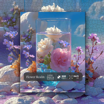 Flower Realm Jigsaw Puzzle 1000 pezzi